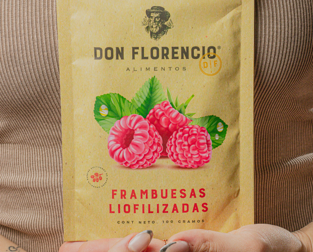 Frambuesa liofilizada 100g