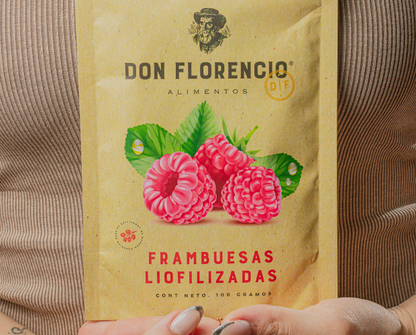 Frambuesa liofilizada 100g