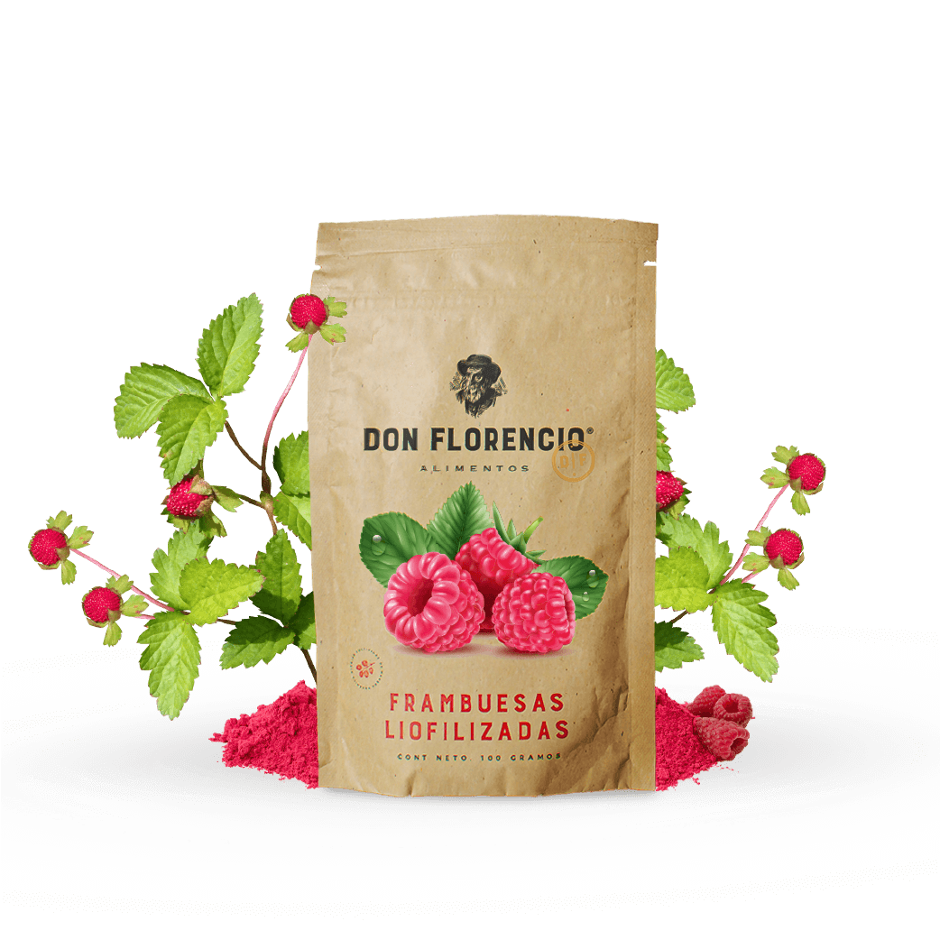 Frambuesa liofilizada 100g